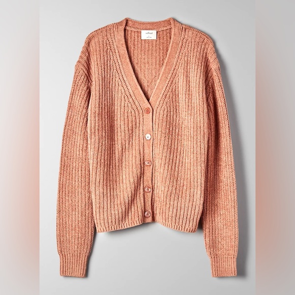 Wilfred Aritzia Elka Chunky Knit Cardigan Size xxs - Picture 5 of 11